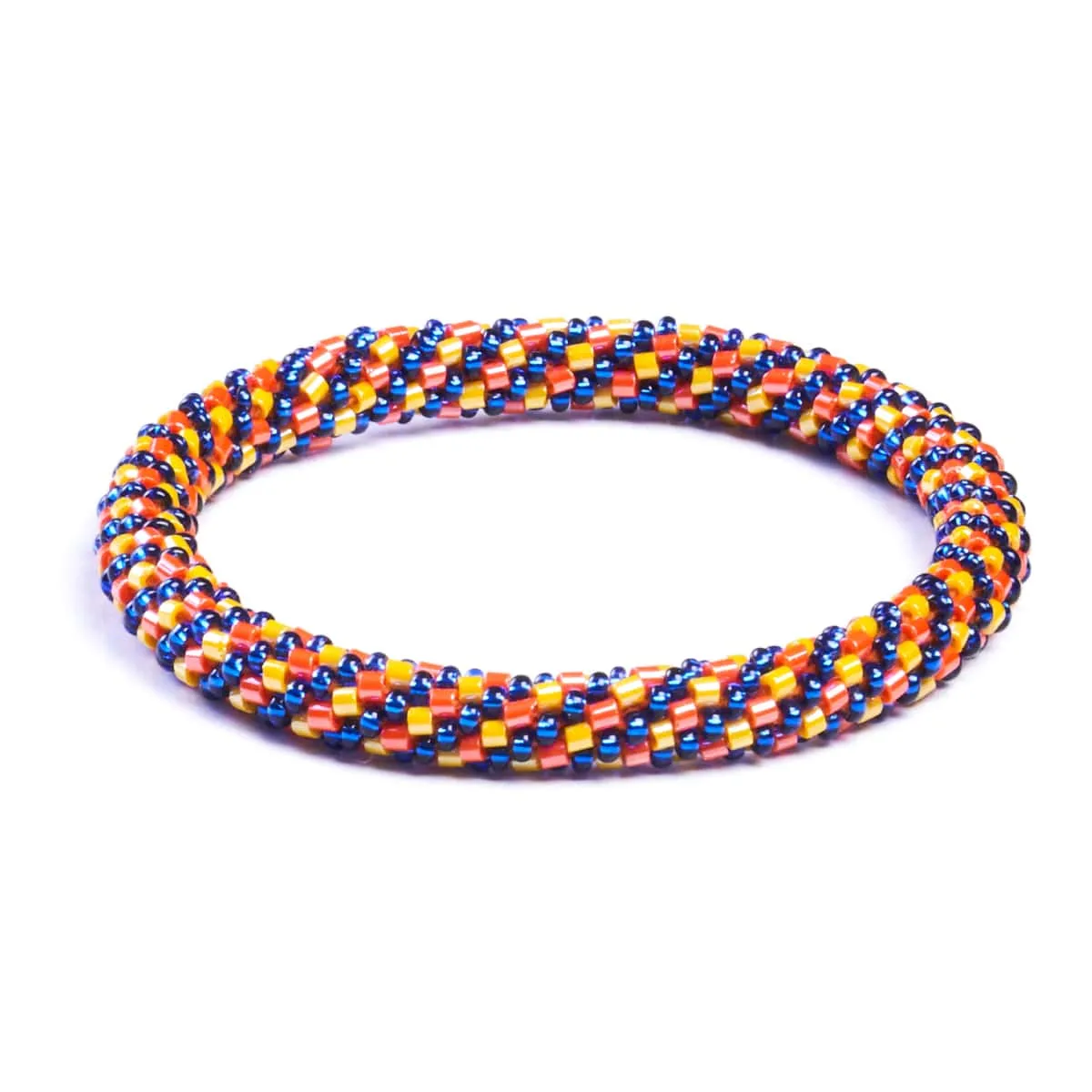City of Lights | Himalayan Glass Bead Bracelet