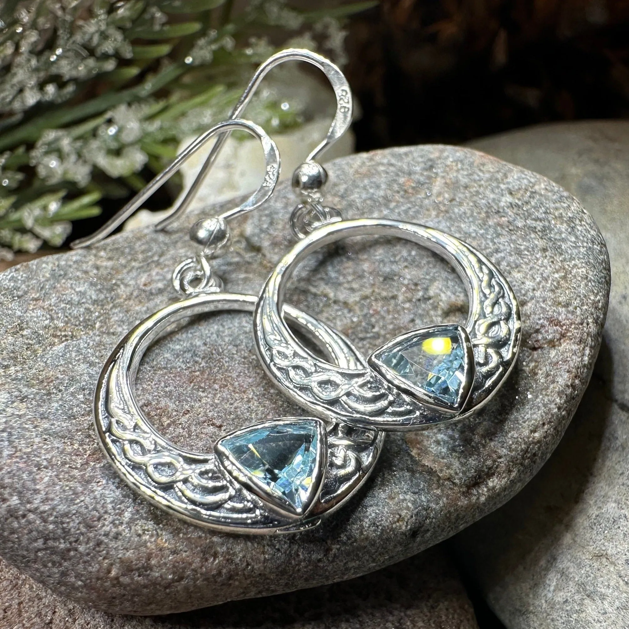 Clarion Trinity Knot Earrings