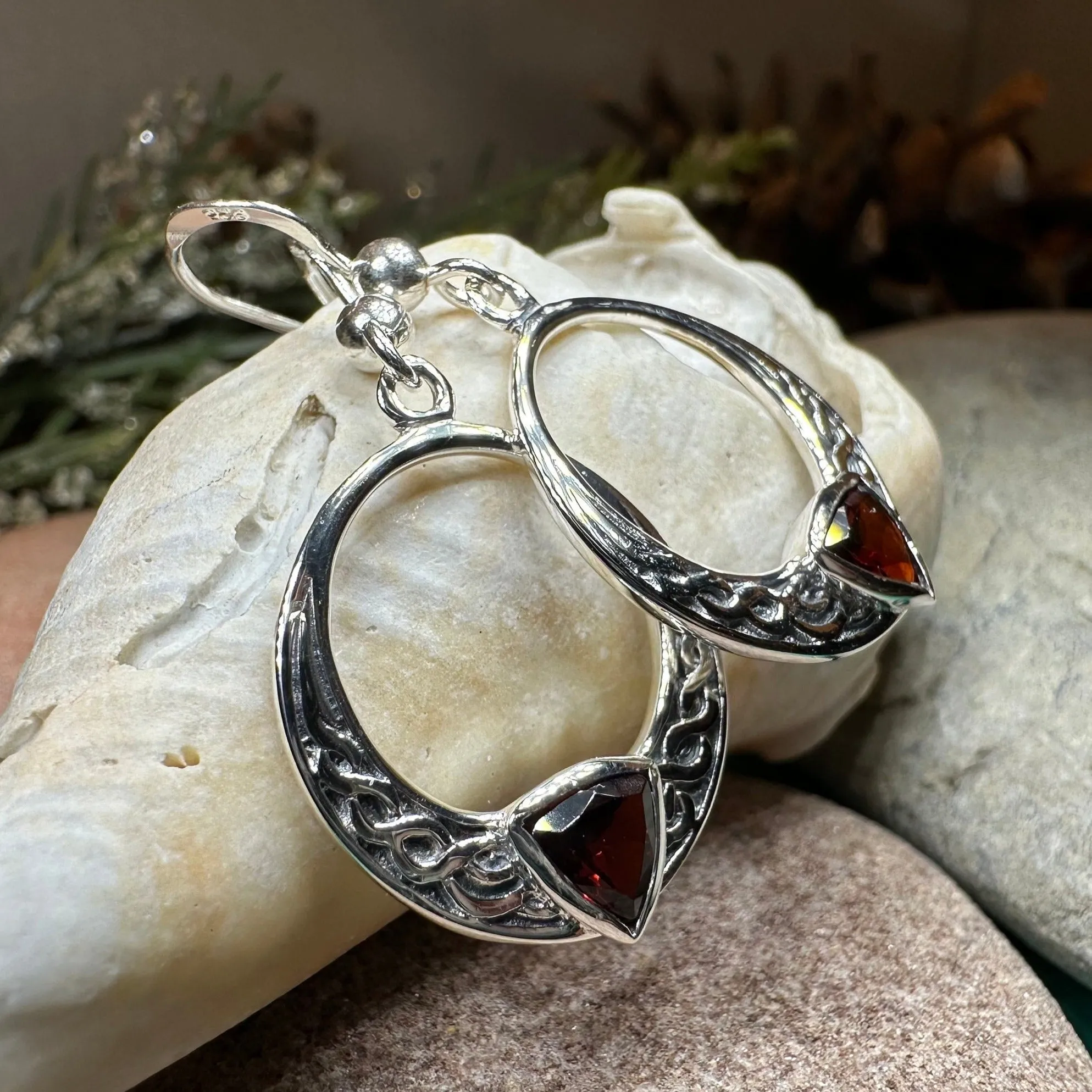 Clarion Trinity Knot Earrings