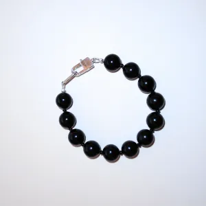 Clasp Bracelet - Black Tourmaline