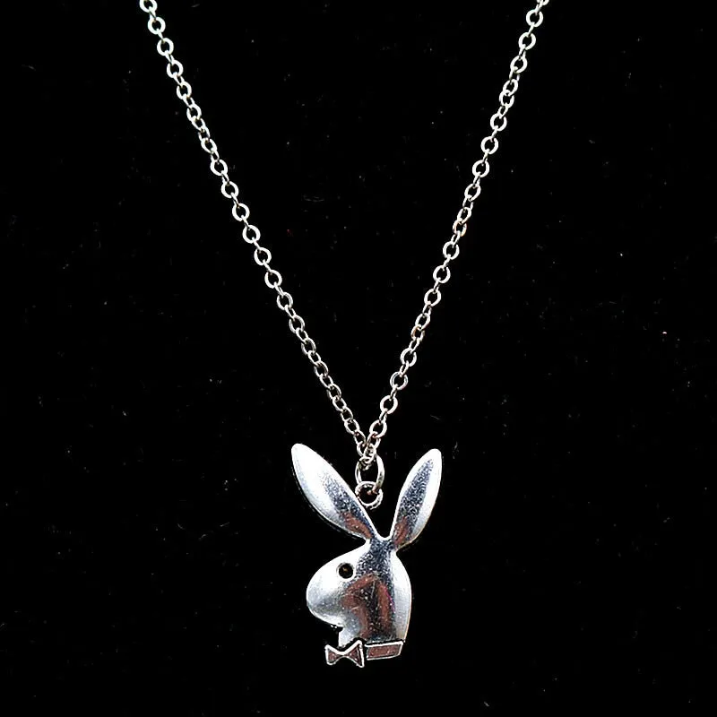 Classic Playboy Pendant Necklace - FREE (See Details)