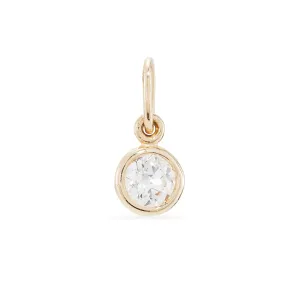 Classic Repurposed Antique Old European Cut Diamond Pendant