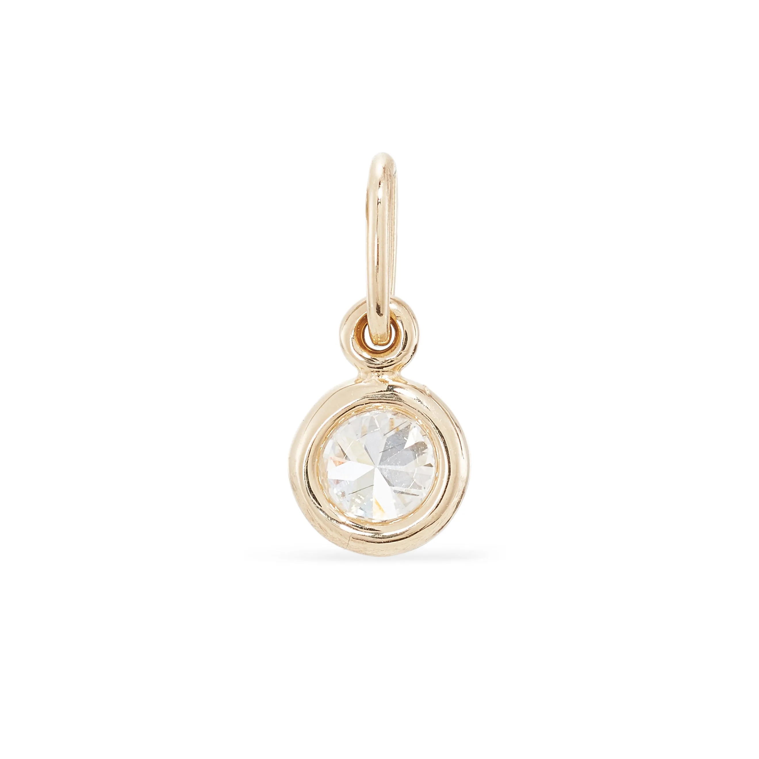 Classic Repurposed Antique Old European Cut Diamond Pendant