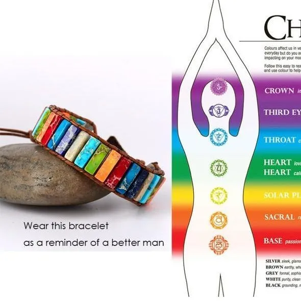 Color Burst Chakra Positivity Bracelet