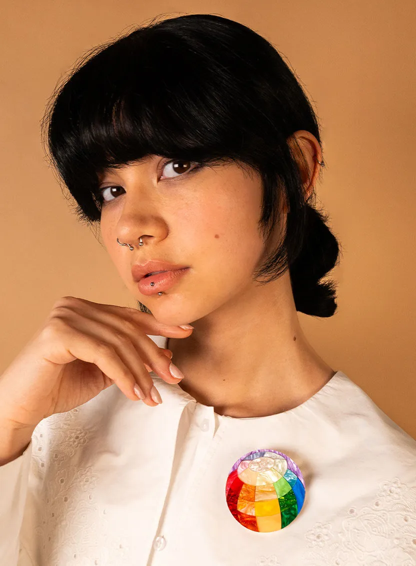 Colour Theory Brooch