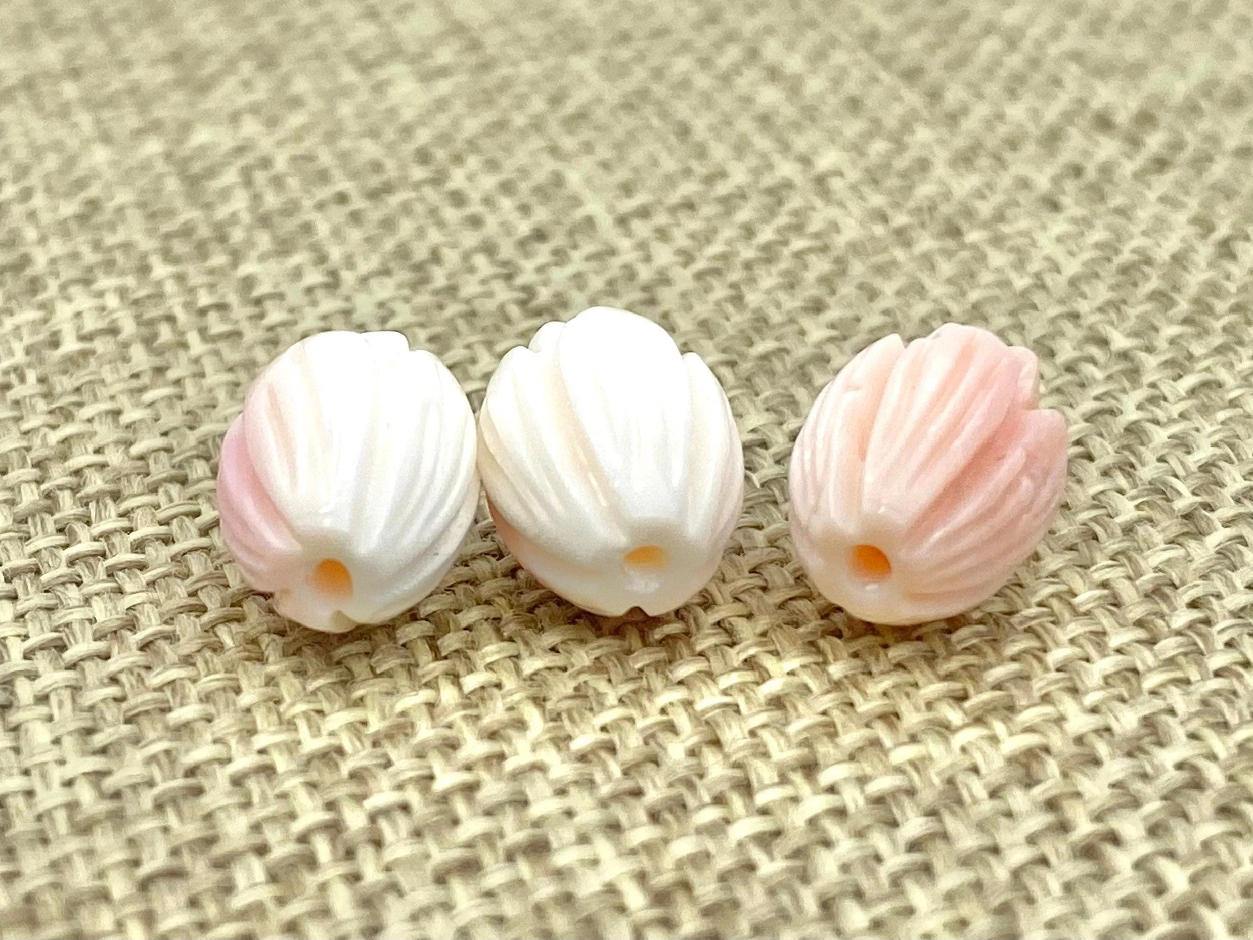 Conch Shell Medium Pikake Beads