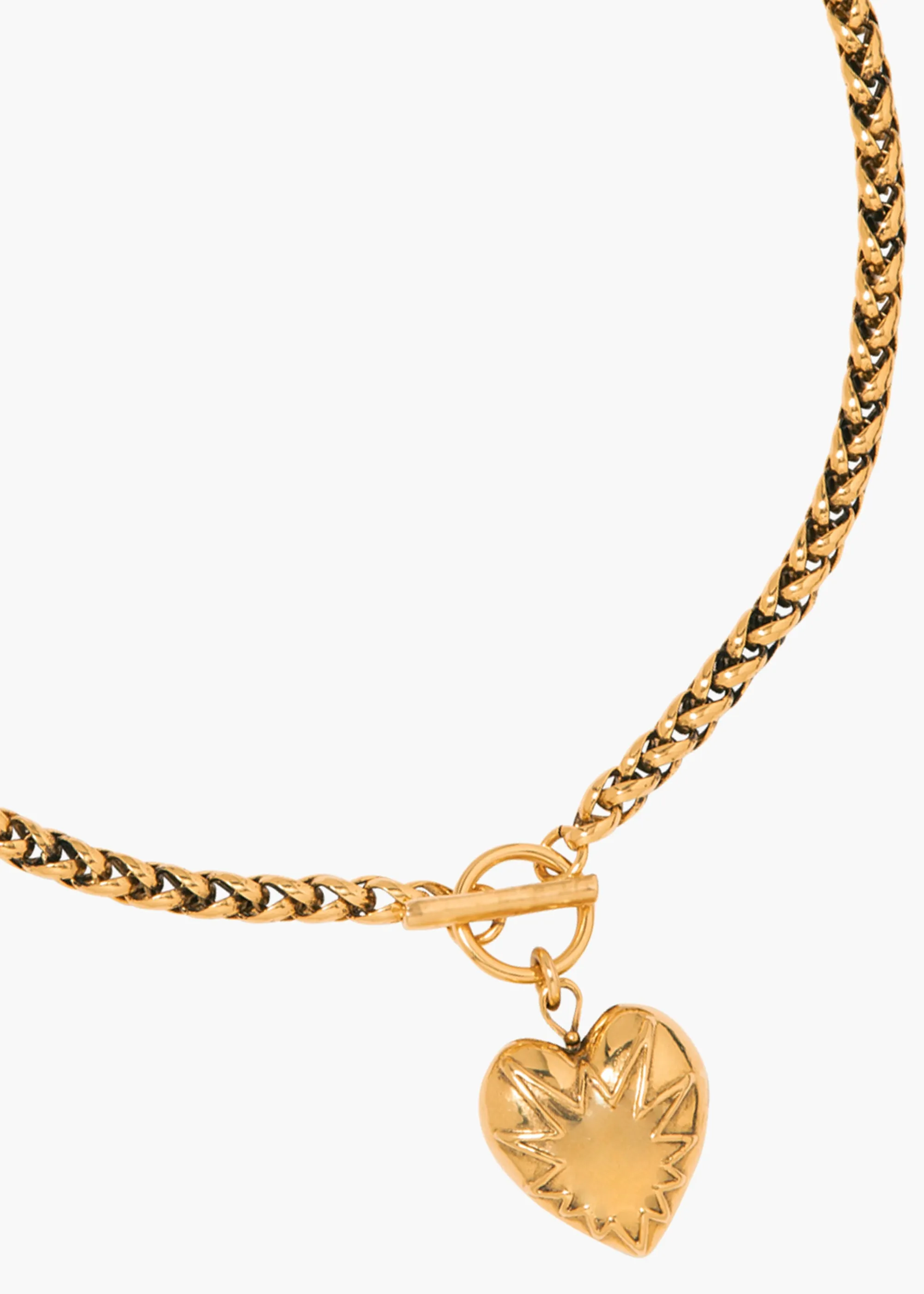 Corazon Necklace -- Gold