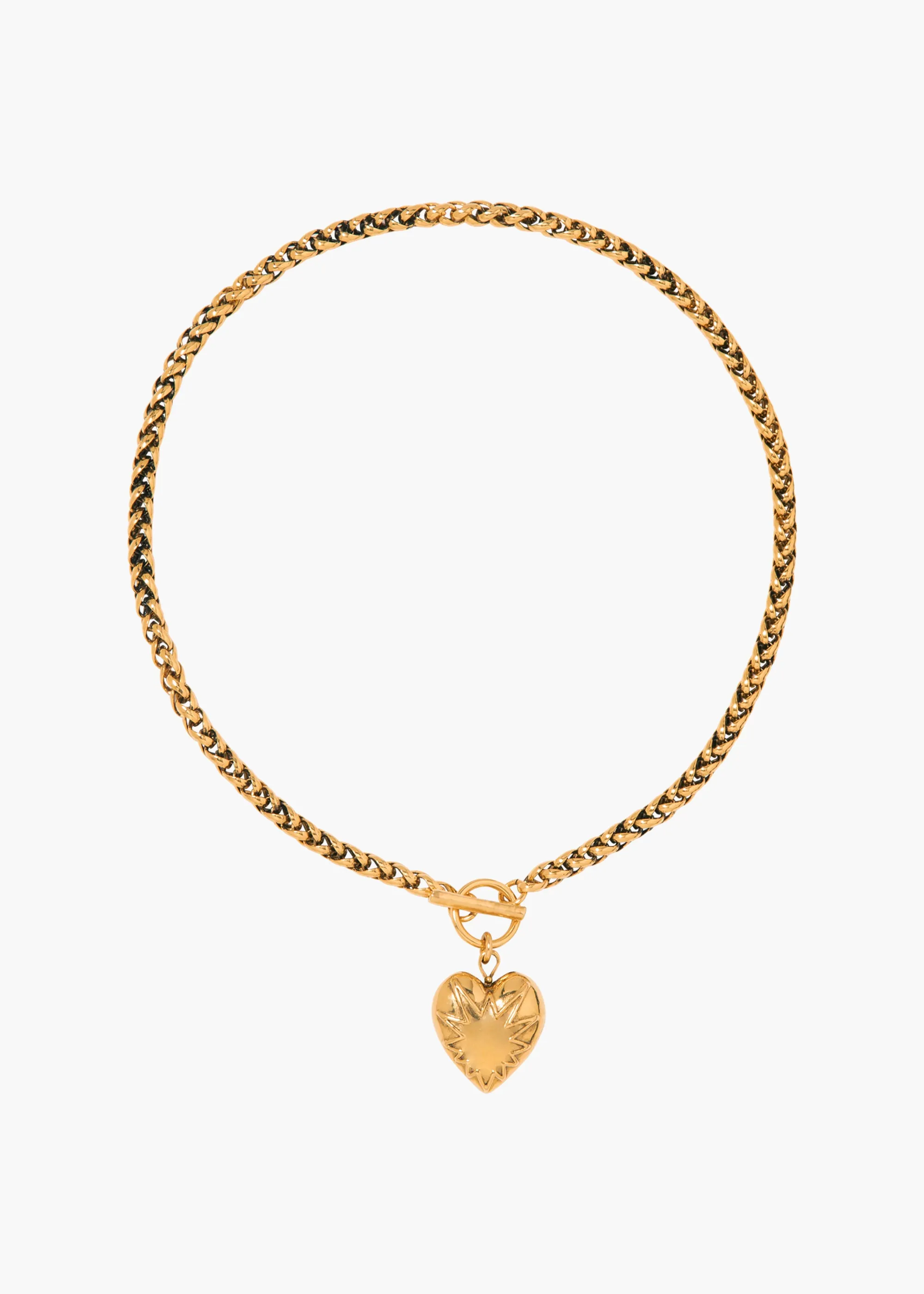 Corazon Necklace -- Gold