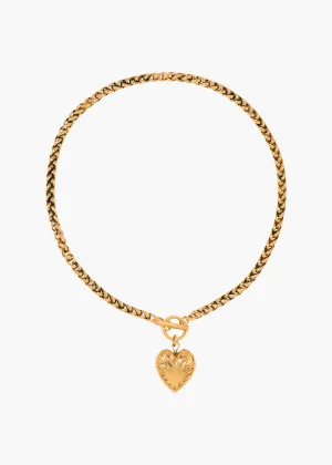 Corazon Necklace -- Gold