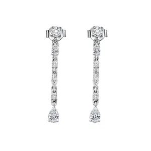 Cosmic Pear Drop Earrings