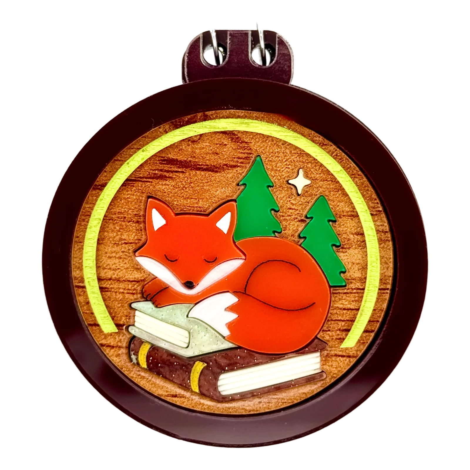 Cozy Fox 🦊 compact   - Brooch