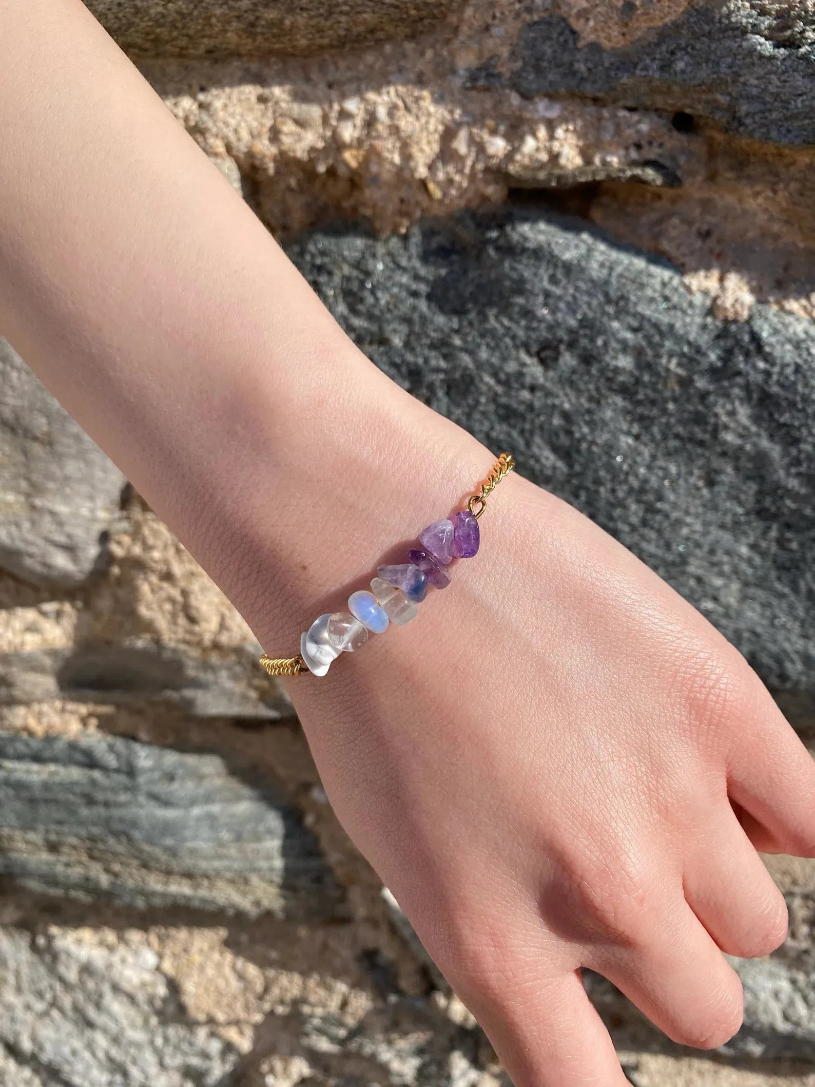 Crown Chakra Bracelet