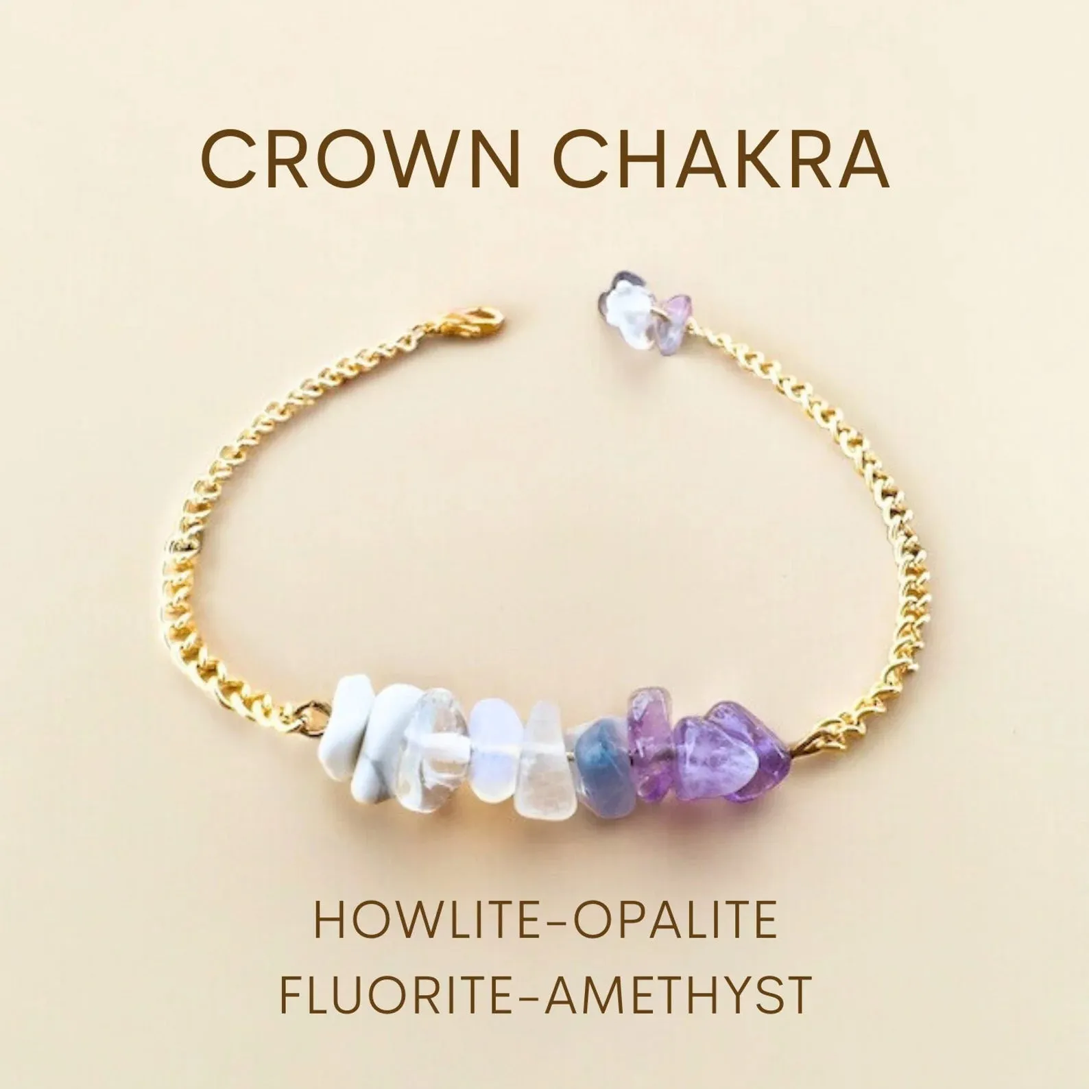 Crown Chakra Bracelet