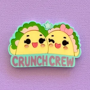Crunch Crew  - Brooch - Set of 2