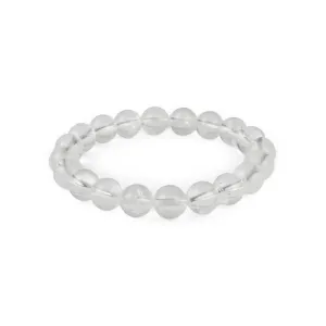 Crystal Quartz Beaded Bracelet