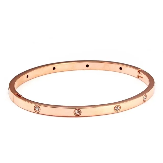 CZ Lover's Bracelet