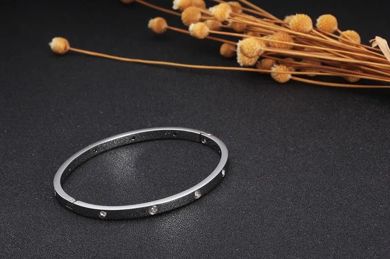 CZ Lover's Bracelet