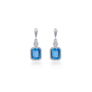 December Birthstone Earrings