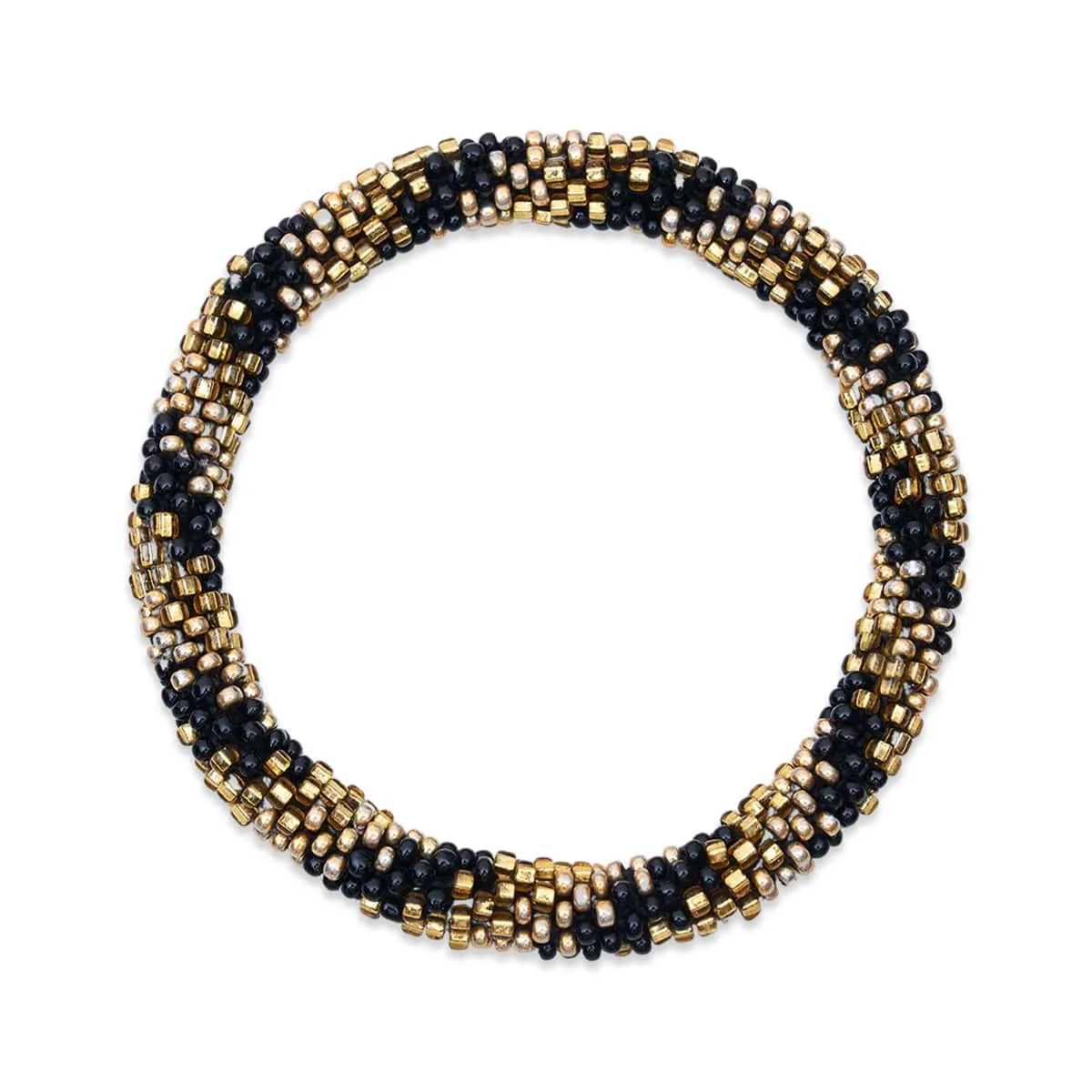 Desert Night | Himalayan Glass Bead Bracelet
