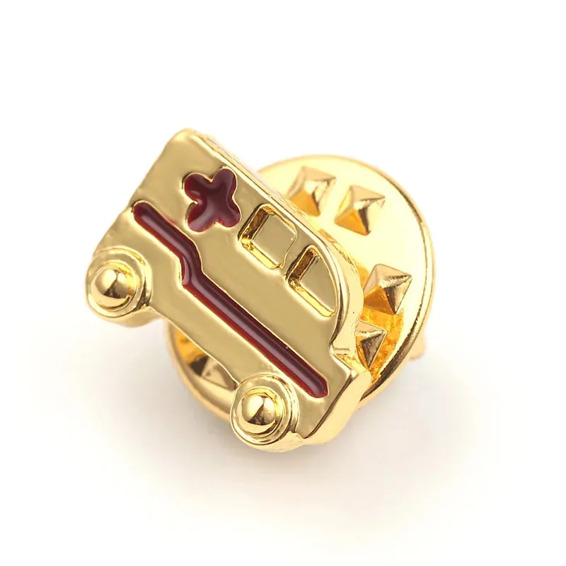 Doctor Nurse Stethoscope Shape Medical Medicine Brooch Pins