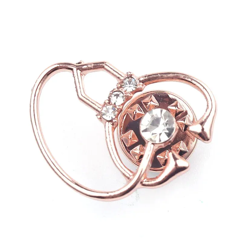 Doctor Nurse Stethoscope Shape Medical Medicine Brooch Pins