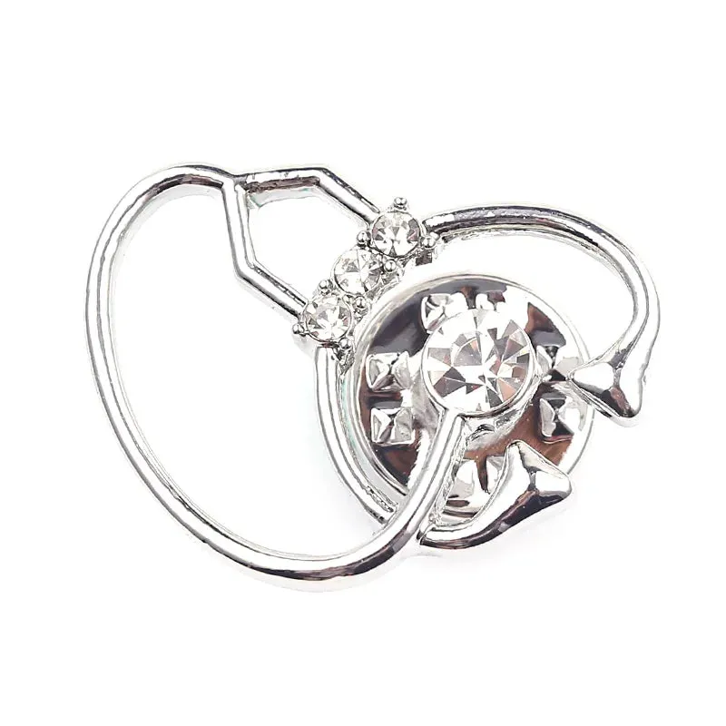 Doctor Nurse Stethoscope Shape Medical Medicine Brooch Pins
