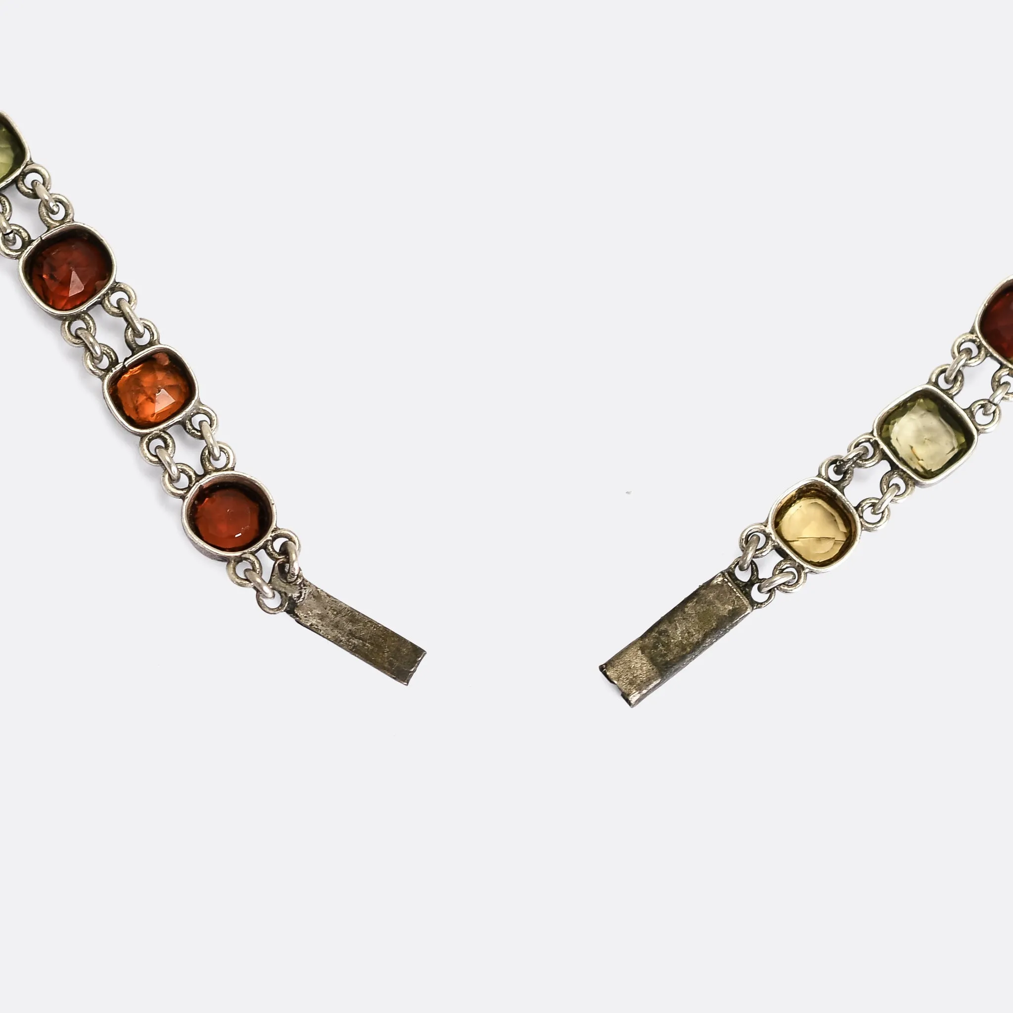 Edwardian Multi-Gem Necklace