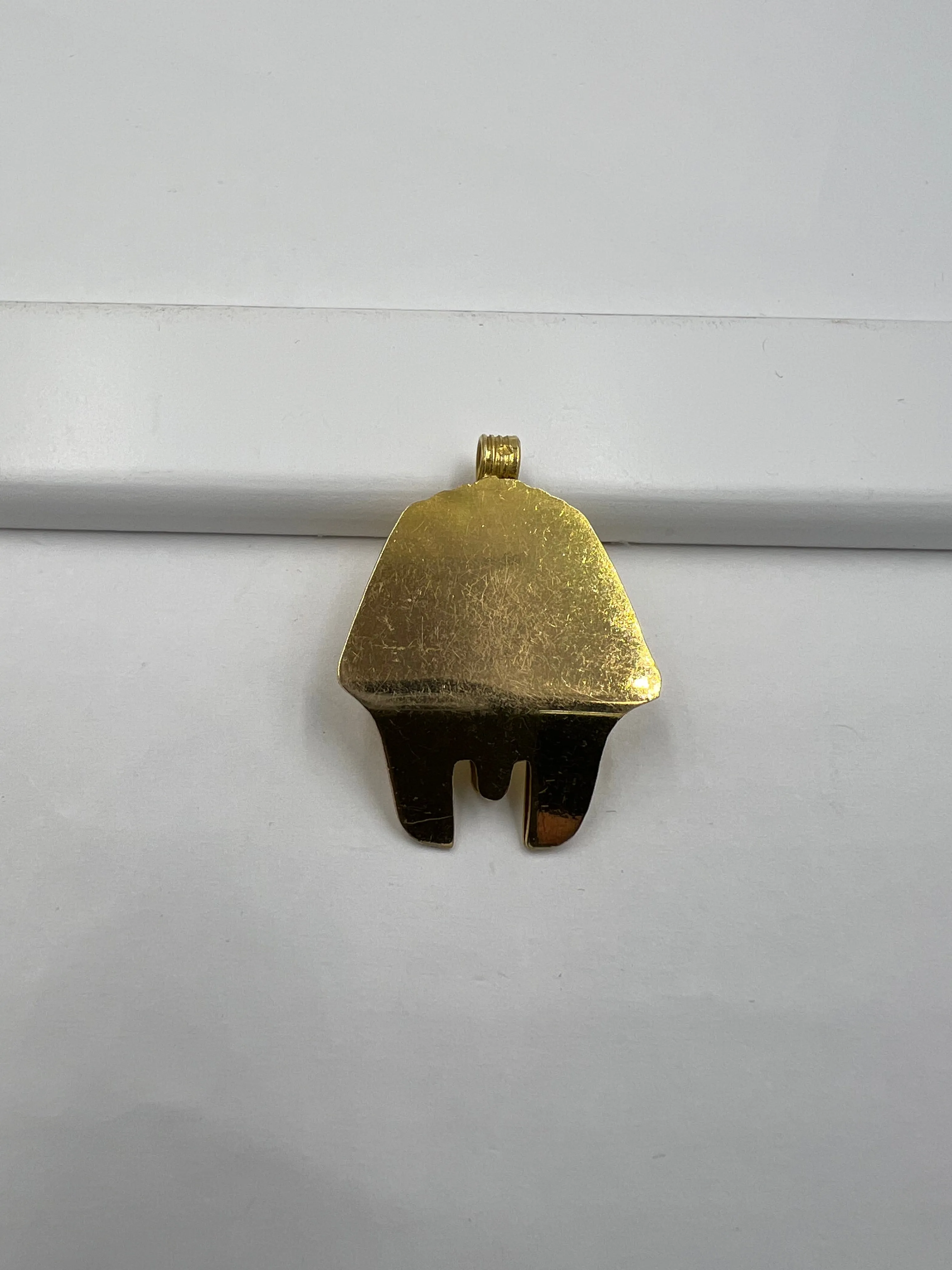 Egyptian Revival Yellow Gold Pendant