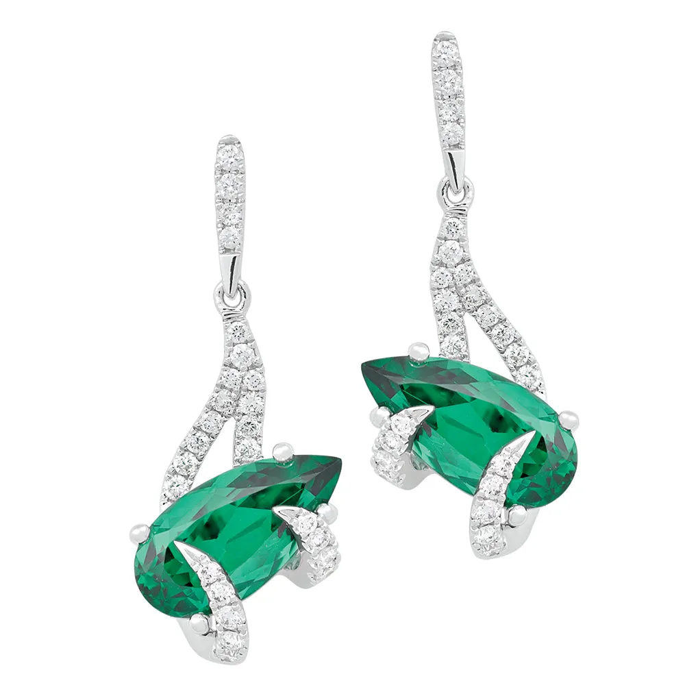 Emerald Earrings