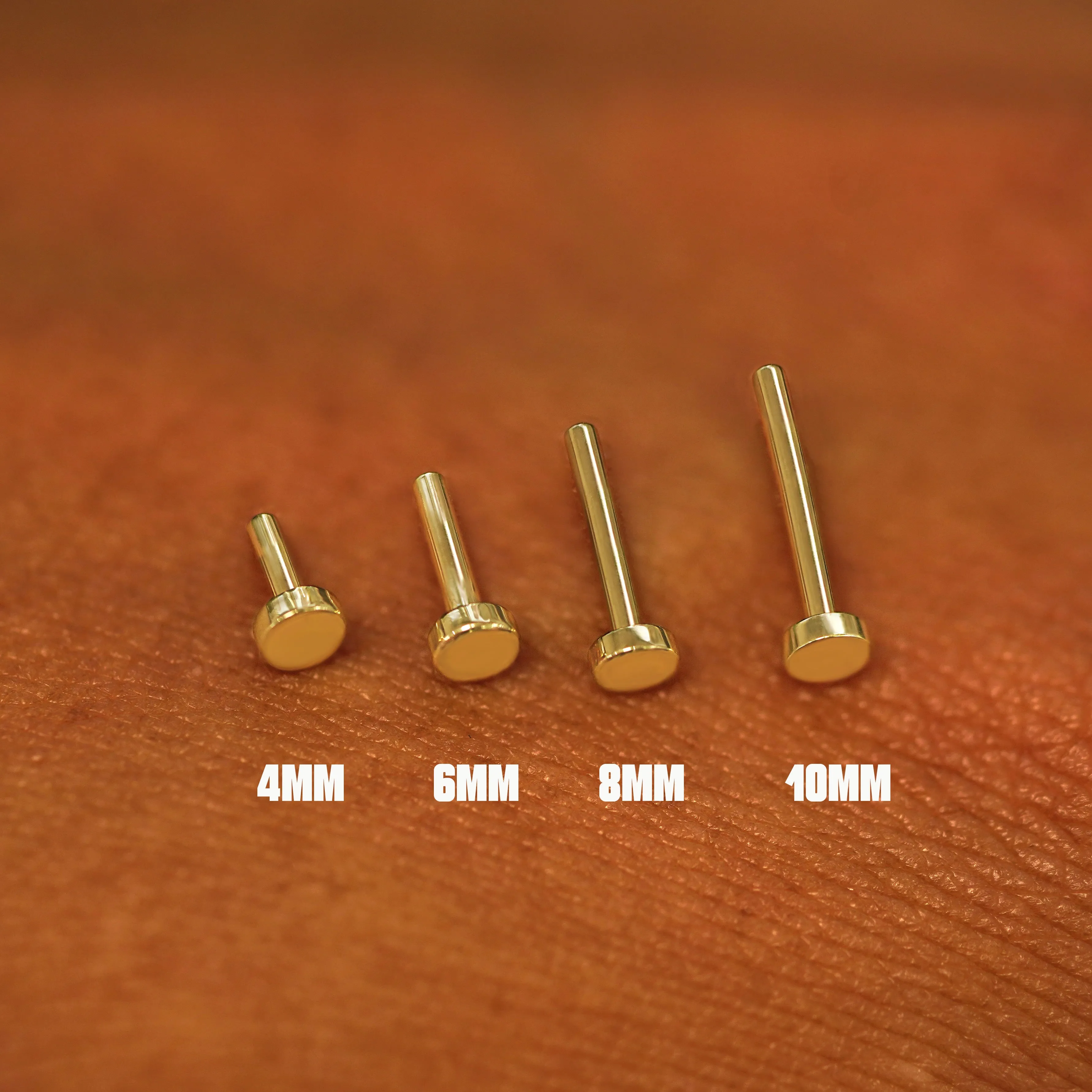 Emerald Flatback Piercing