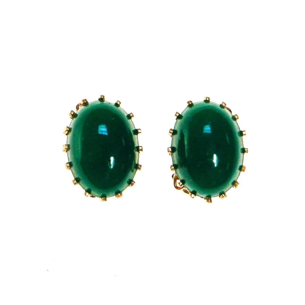 Emerald Green Earrings