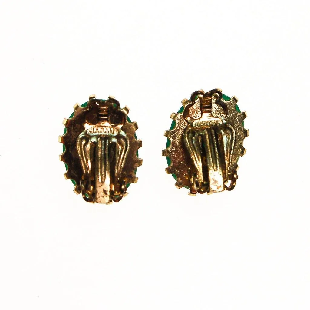 Emerald Green Earrings