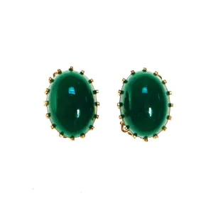 Emerald Green Earrings