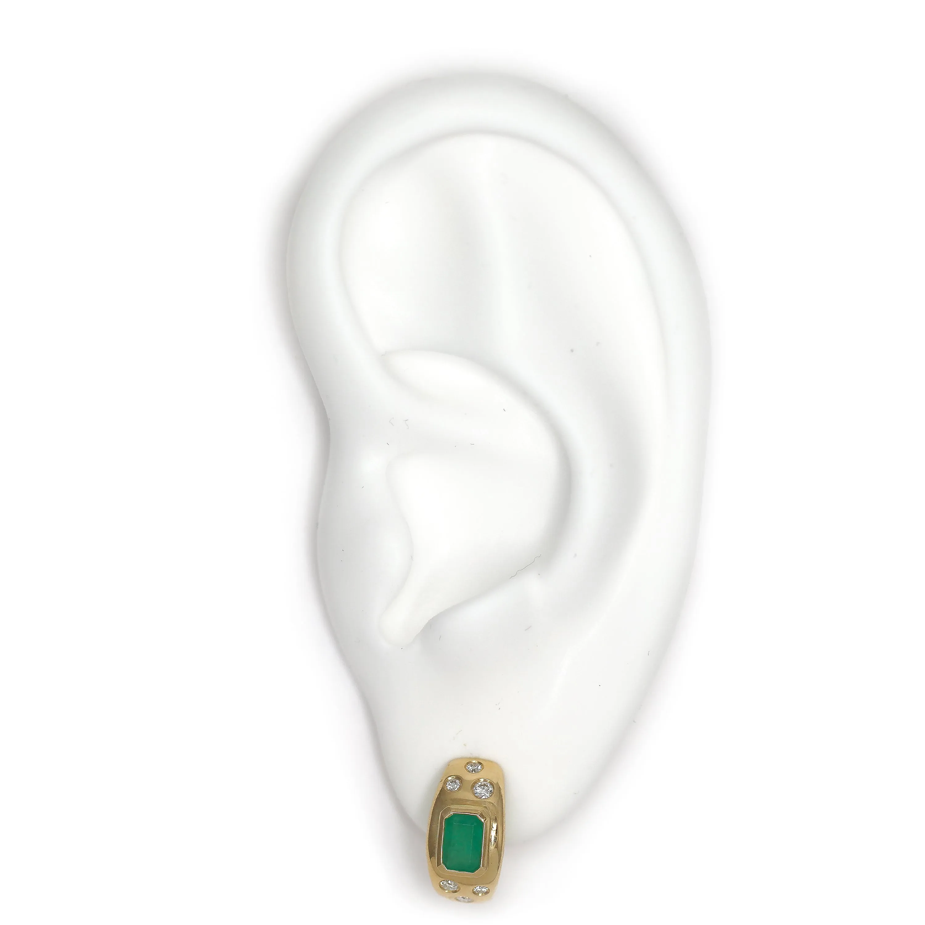 Emerald Hoops