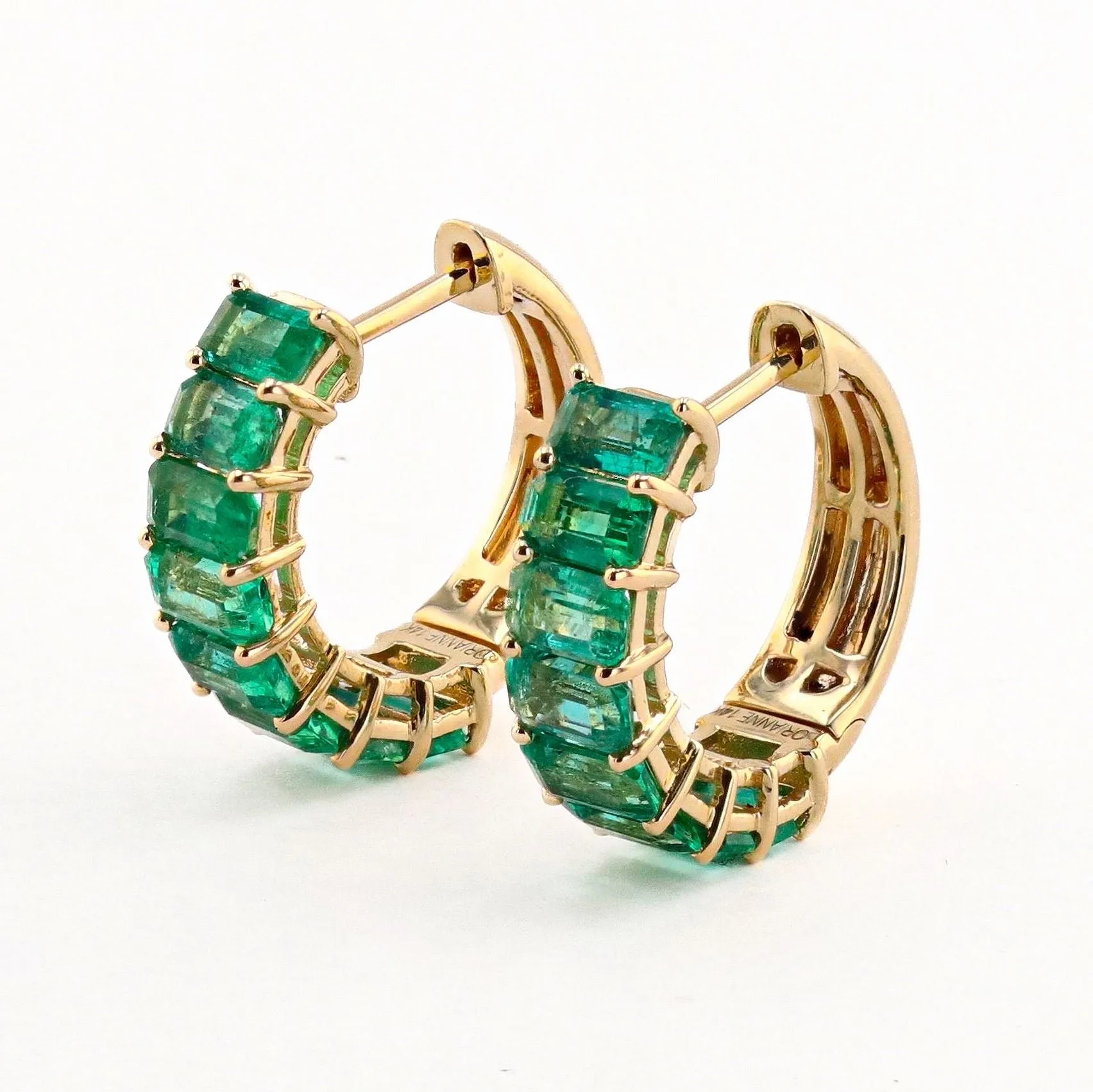 EMERALD HOOPS