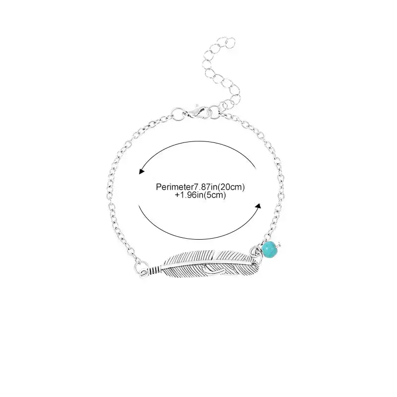 Feather Anklet