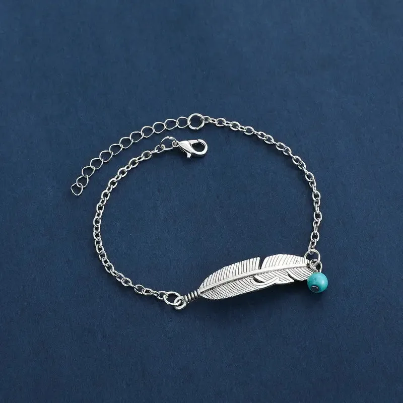 Feather Anklet