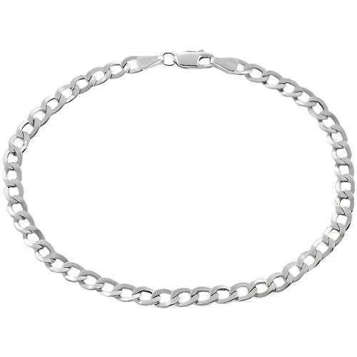 Flat Miami Cuban Anklets