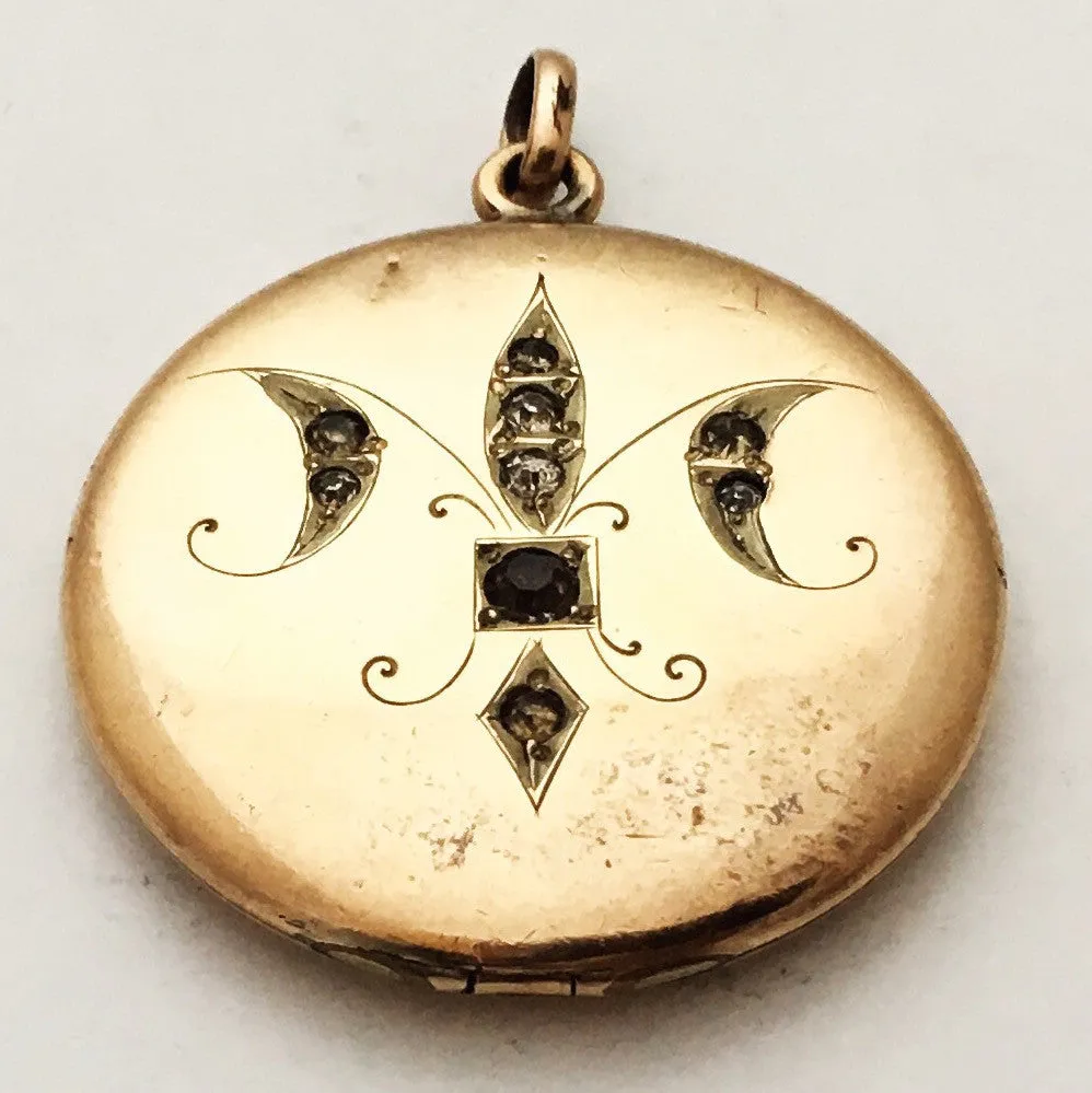 French Quarter Fleur-de-lis Locket