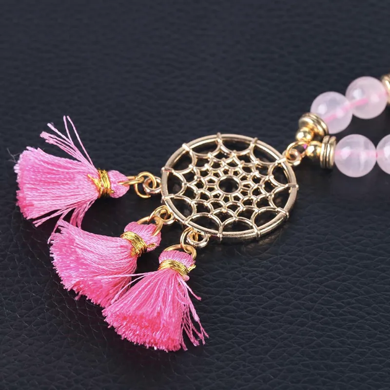 Gemstone Angel Dreamcatcher Mala