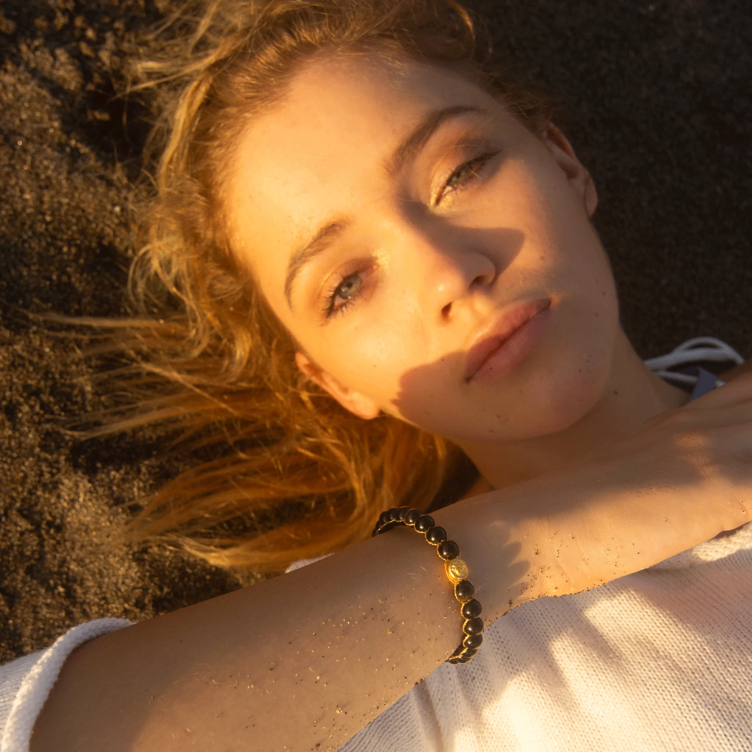 Golden Obsidian 6mm Bracelet | Gold