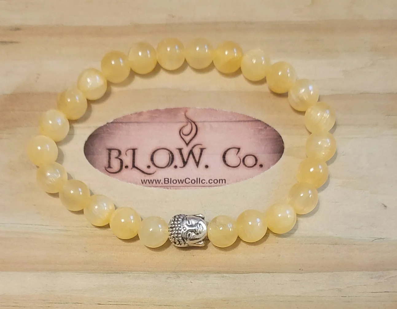 Golden Selenite Custom Bracelet