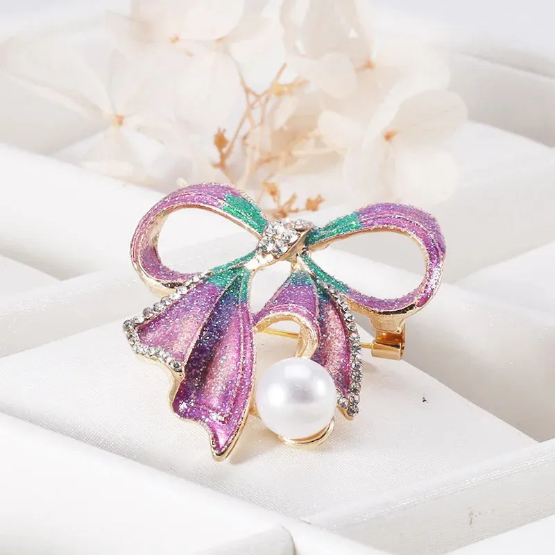 Grace Ribbon Bow Brooch