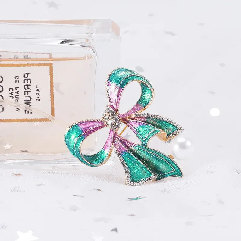 Grace Ribbon Bow Brooch