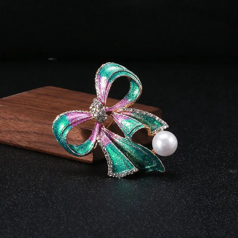 Grace Ribbon Bow Brooch