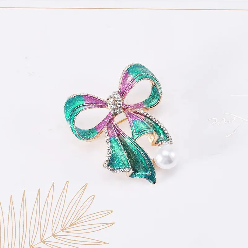Grace Ribbon Bow Brooch