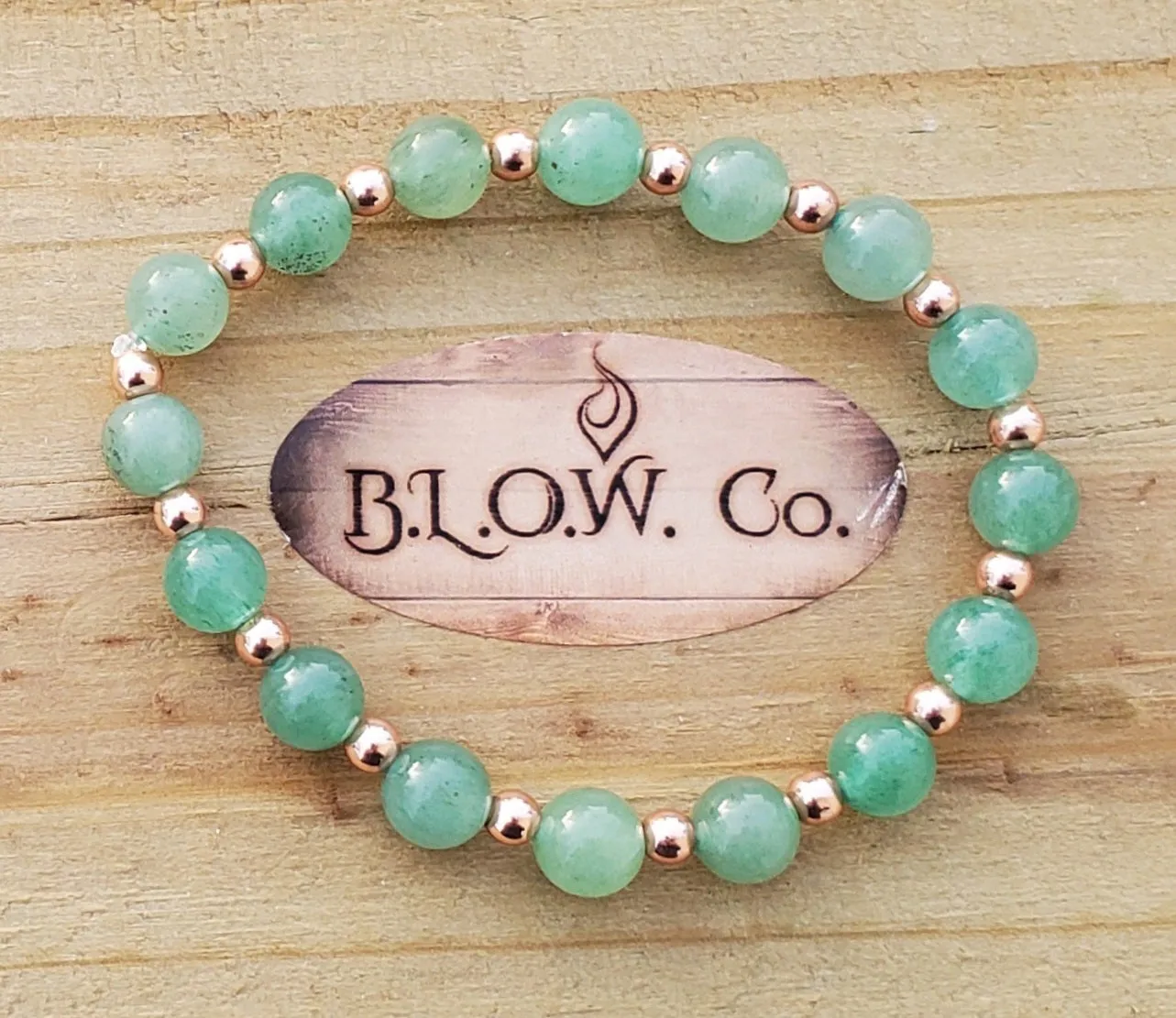 Green Aventurine Custom Chakra Bracelets