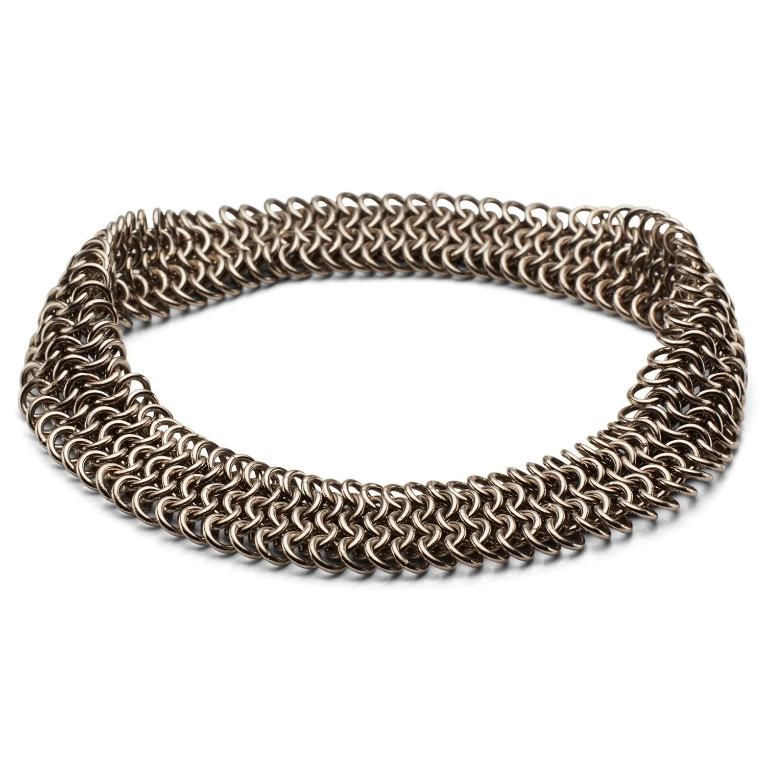 Guinevere Five Row Bracelet in 18K Alpine Gold