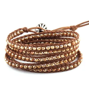 Handmade 5 Strands Beads Wrap Bracelets