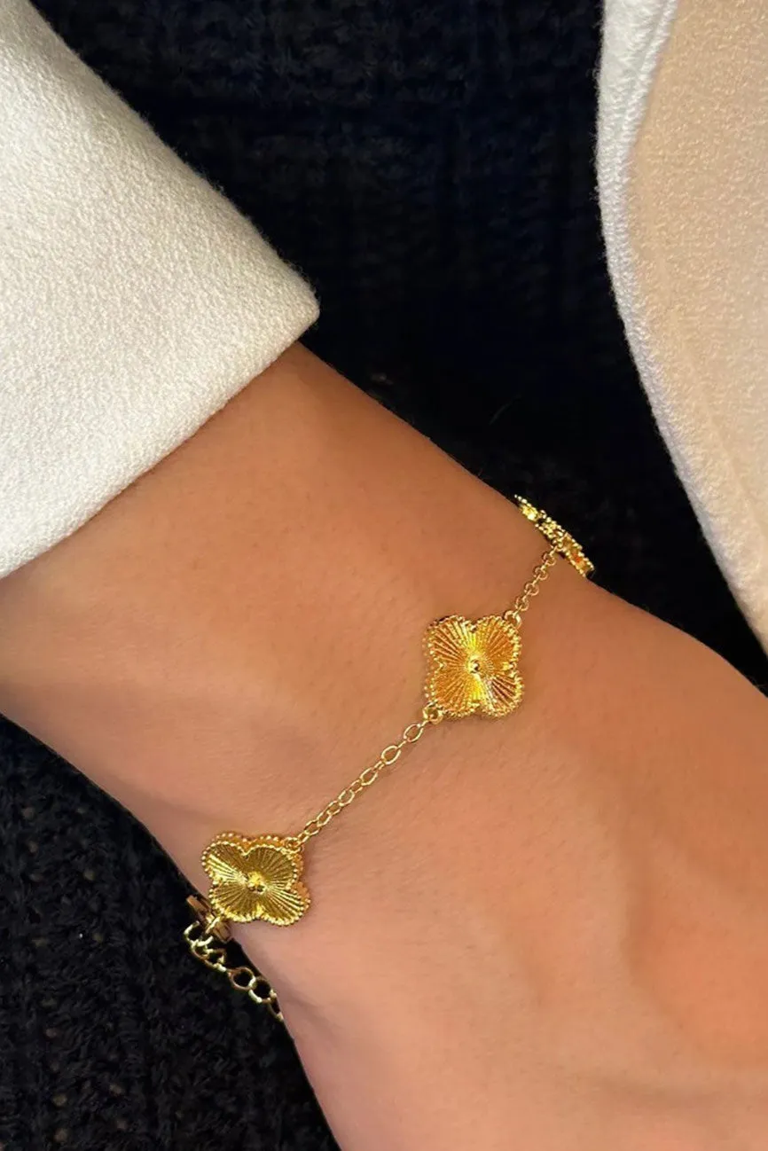 Heritage Charm Gold Bracelet  - Aphrodite